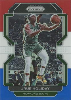 2021-22 Panini Prizm - Red White and Blue #8 Jrue Holiday Front