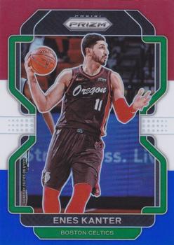2021-22 Panini Prizm - Red White and Blue #51 Enes Kanter Front