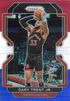 2021-22 Panini Prizm - Red White and Blue #131 Gary Trent Jr. Front