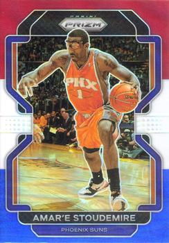 2021-22 Panini Prizm - Red White and Blue #262 Amar'e Stoudemire Front