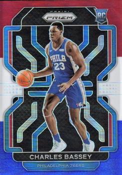 2021-22 Panini Prizm - Red White and Blue #304 Charles Bassey Front