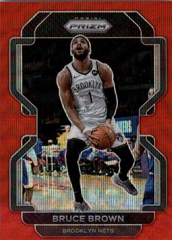 2021-22 Panini Prizm - Ruby Wave #230 Bruce Brown Front
