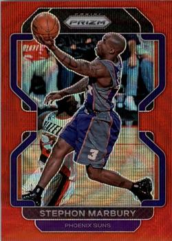 2021-22 Panini Prizm - Ruby Wave #277 Stephon Marbury Front