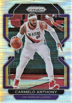 2021-22 Panini Prizm - Silver #11 Carmelo Anthony Front
