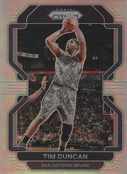 2021-22 Panini Prizm - Silver #268 Tim Duncan Front