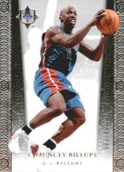 2006-07 Upper Deck Ultimate Collection #34 Chauncey Billups Front
