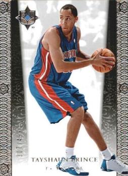 2006-07 Upper Deck Ultimate Collection #37 Tayshaun Prince Front
