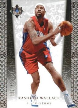 2006-07 Upper Deck Ultimate Collection #38 Rasheed Wallace Front