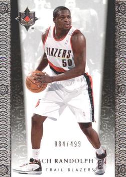 2006-07 Upper Deck Ultimate Collection #113 Zach Randolph Front