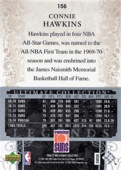 2006-07 Upper Deck Ultimate Collection #156 Connie Hawkins Back