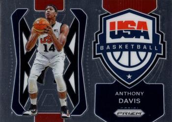 2021-22 Panini Prizm - USA Basketball #3 Anthony Davis Front