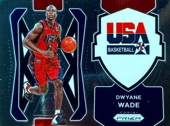 2021-22 Panini Prizm - USA Basketball #4 Dwyane Wade Front