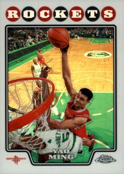2008-09 Topps Chrome - Refractors #11 Yao Ming Front