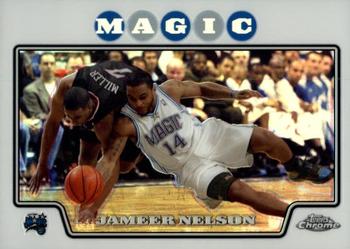 2008-09 Topps Chrome - Refractors #97 Jameer Nelson Front