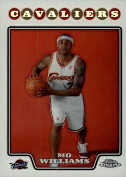 2008-09 Topps Chrome - Refractors #112 Mo Williams Front