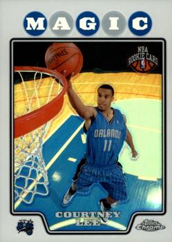 2008-09 Topps Chrome - Refractors #201 Courtney Lee Front