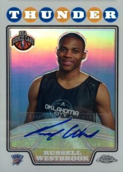 2008-09 Topps Chrome - Refractors #224 Russell Westbrook Front