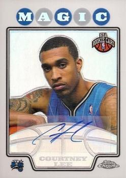 2008-09 Topps Chrome - Refractors #241 Courtney Lee Front