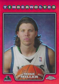 2008-09 Topps Chrome - Refractors Red #33 Mike Miller Front