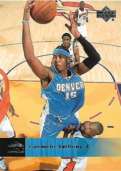 2006-07 Upper Deck #42 Carmelo Anthony Front