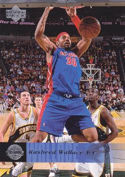 2006-07 Upper Deck #55 Rasheed Wallace Front