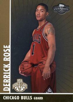 2008-09 Topps Co-Signers - Gold #101 Derrick Rose Front