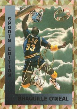 1992-93 Sports Edition Top Guns (Unlicensed) #NNO Shaquille O'Neal Front