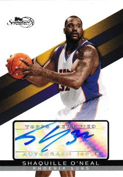 2008-09 Topps Signature - Autographs #TSA-SO Shaquille O'Neal Front