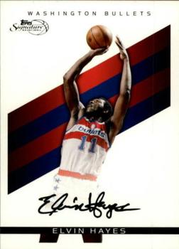 2008-09 Topps Signature - Facsimile Black #TS-EH Elvin Hayes Front