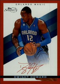 2008-09 Topps Signature - Facsimile Red #TS-DH Dwight Howard Front