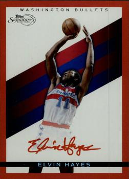 2008-09 Topps Signature - Facsimile Red #TS-EH Elvin Hayes Front