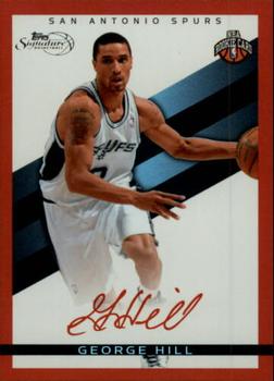 2008-09 Topps Signature - Facsimile Red #TS-GH George Hill Front