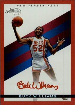 2008-09 Topps Signature - Facsimile Red #TS-BWI Buck Williams Front