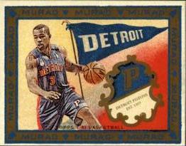 2008-09 Topps T-51 Murad - Mini #93 Rodney Stuckey Front