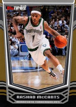 2008-09 Topps Tipoff - Gold #46 Rashad McCants Front