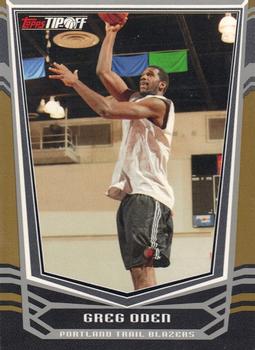 2008-09 Topps Tipoff - Gold #52 Greg Oden Front