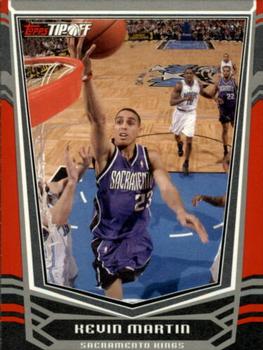 2008-09 Topps Tipoff - Red #19 Kevin Martin Front