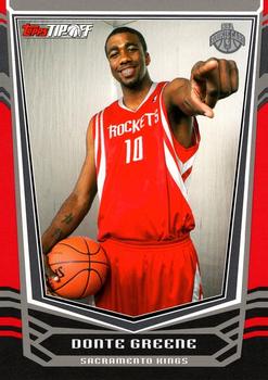 2008-09 Topps Tipoff - Red #135 Donte Greene Front