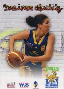 2007 Basketball Victoria WNBL #NNO Desiree Glaubitz Front