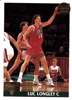 1991 Front Row Update - Gold #54 Luc Longley Front
