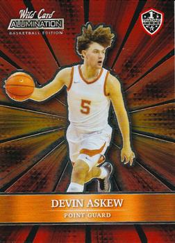 2021-22 Wild Card Alumination - Red Chase #ABC-22 Devin Askew Front