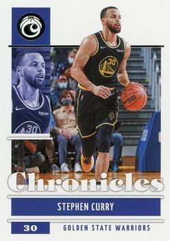 2021-22 Panini Chronicles #3 Stephen Curry Front
