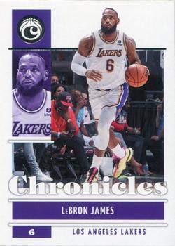 2021-22 Panini Chronicles #4 LeBron James Front