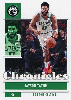 2021-22 Panini Chronicles #5 Jayson Tatum Front