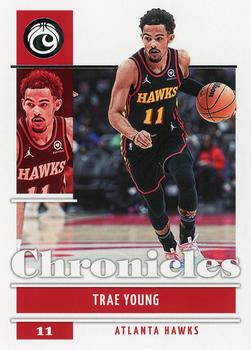 2021-22 Panini Chronicles #6 Trae Young Front