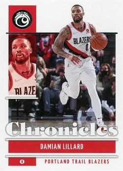 2021-22 Panini Chronicles #11 Damian Lillard Front