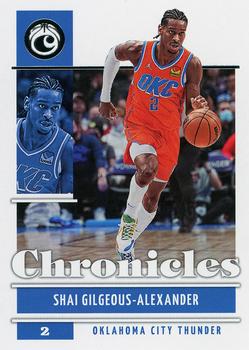 2021-22 Panini Chronicles #15 Shai Gilgeous-Alexander Front