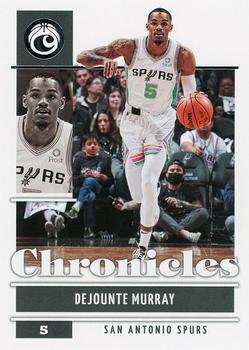 2021-22 Panini Chronicles #23 Dejounte Murray Front