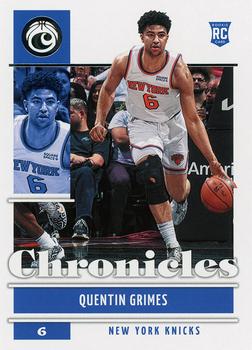 2021-22 Panini Chronicles #32 Quentin Grimes Front