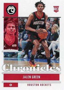 2021-22 Panini Chronicles #49 Jalen Green Front